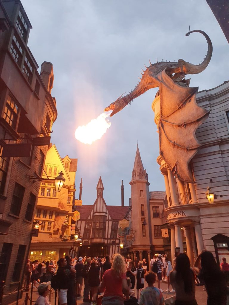 Drago di Gringotts - Foto di Stefano Scibilia