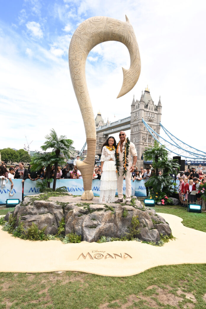 Opening Of Disneys Moana Experience At Potters Field, London